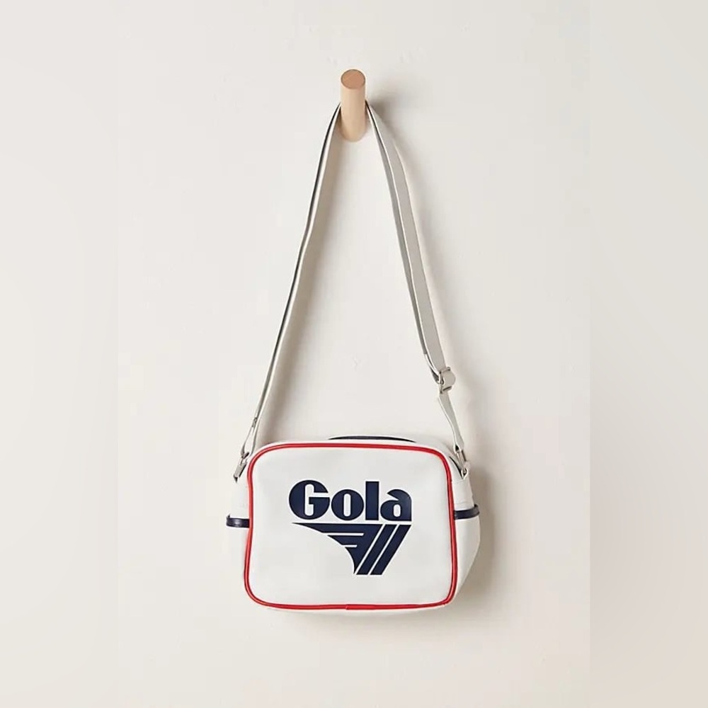 NWT Gola Mini Redford Crossbody Bag ~White Navy Red~